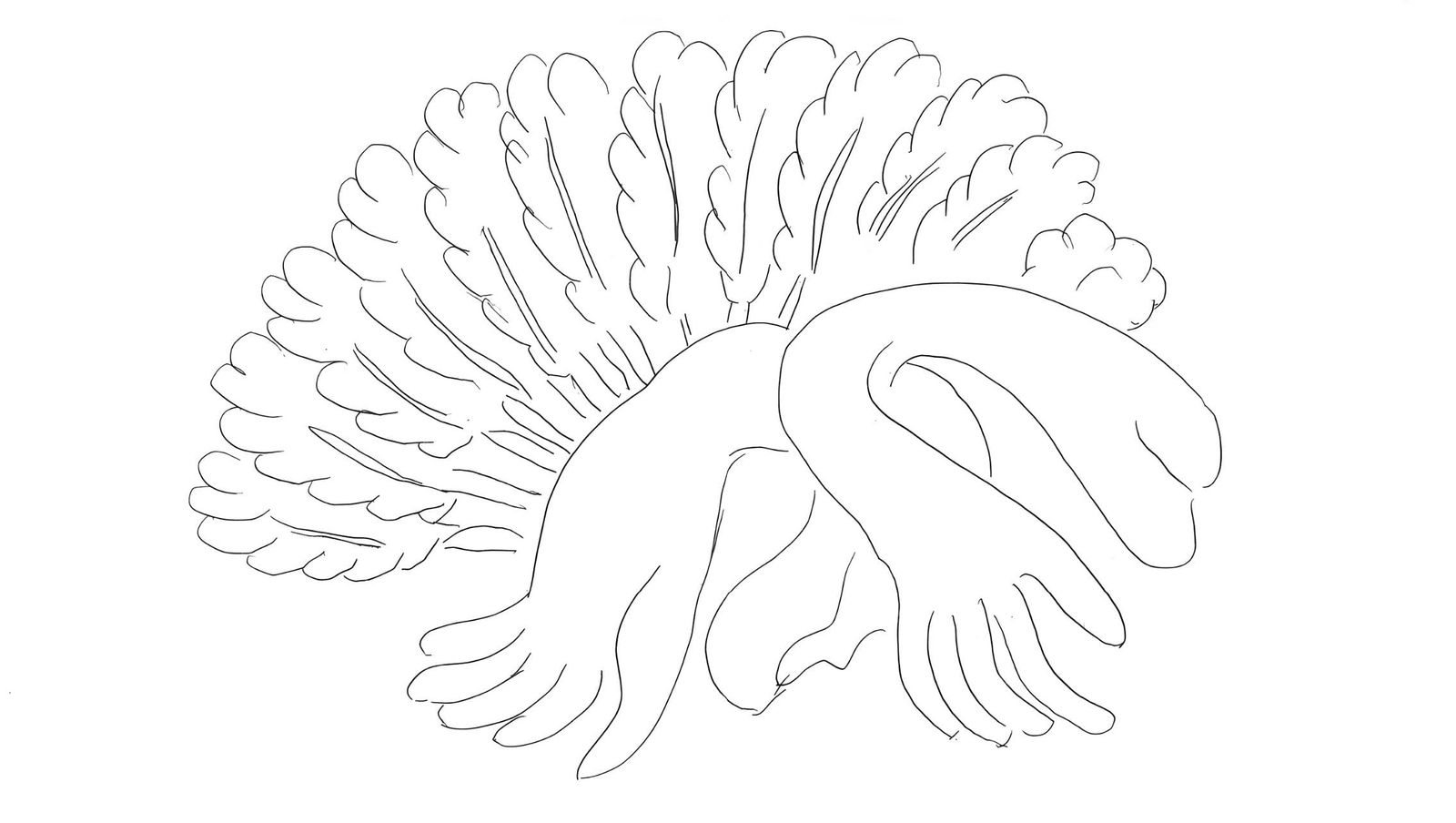 Henri Matisse, Sans titre, Poesies de Stephane Mallarme, Limited Edition Lithograph: Lithograph on velin papier bouffant des Papeteries de Casteljaloux paper. Paper Size: 11.02 x 8.46 inches; image size: 5.51 x 7.08 inches. Inscription: Unsigned and unnumbered, as issued. Condition: V