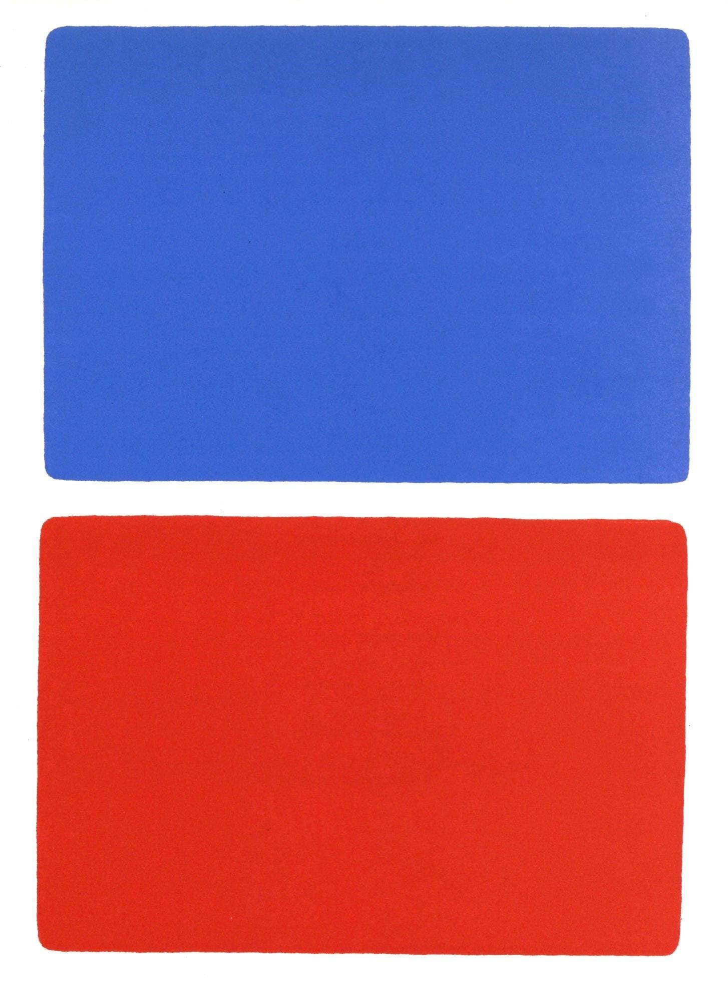 Ellsworth Kelly, Composition, Derriere le miroir, Limited Edition Lithograph: Lithograph on velin Chiffon de Mandeure paper. Paper size: 10 x 7.475 inches. Excellent condition. Unsigned and unnumbered, as issued. Notes: From the album, Lithographies et Eaux-Fortes Originales, L