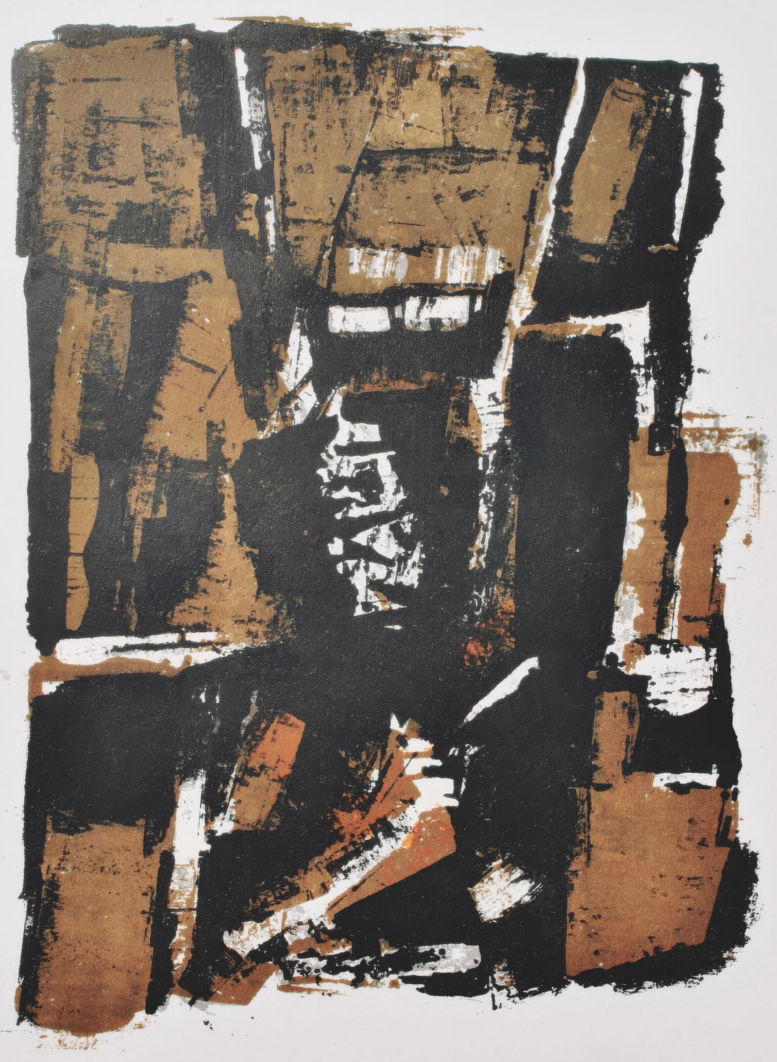 Orlando Pelayo, Composition, Œuvres completes d'Albert Camus, Limited Edition Lithograph (1 of 4)