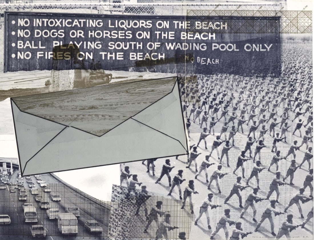 Robert Rauschenberg, Wart I, Art in America, Limited Edition Lithograph: Photomechanical lithograph mylar-coated velin paper. Paper Size: 11 x 14.5 inches. Excellent condition, with centerfold, as issued. Inscription: Unsigned and unnumbered, as issued. Notes: Published by