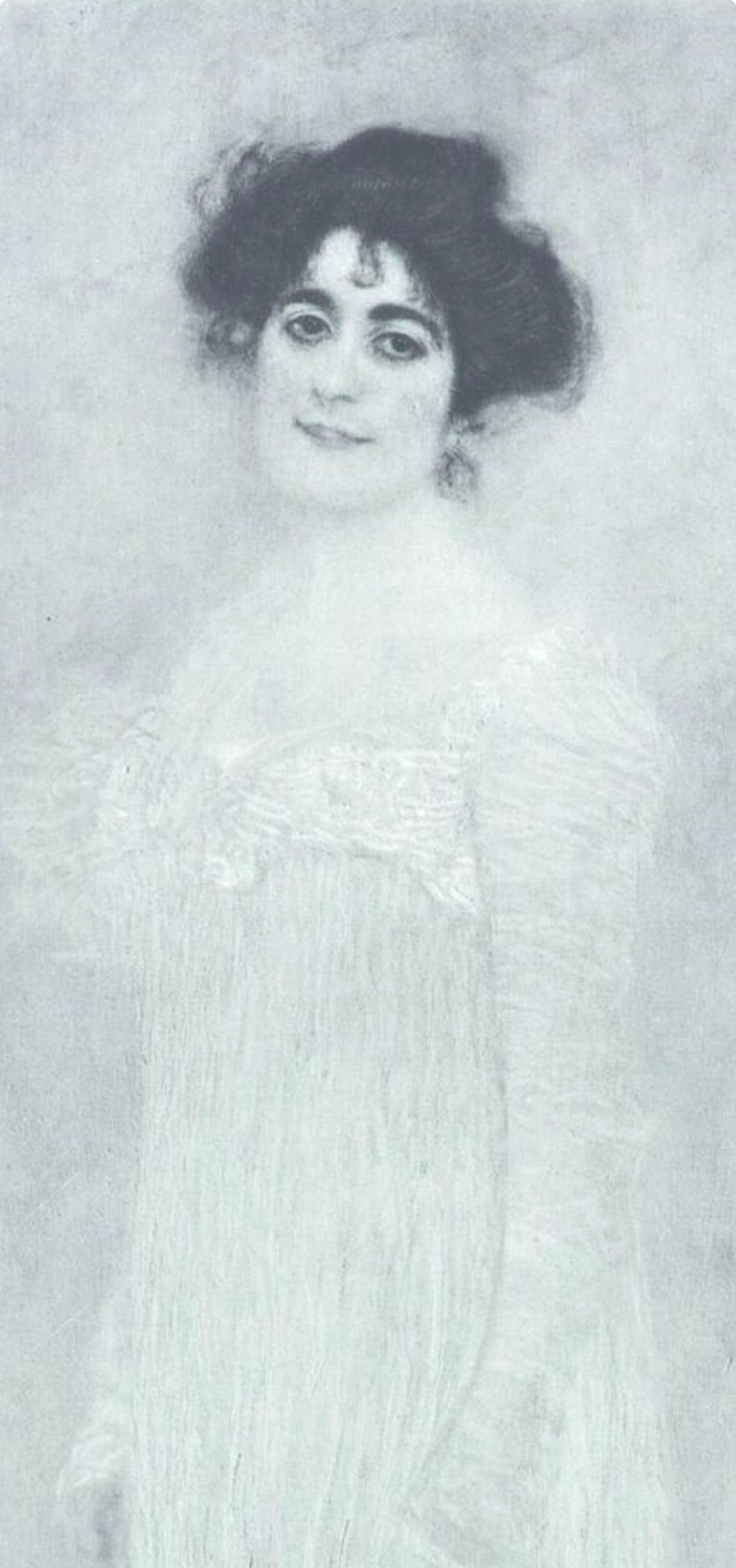 Gustav Klimt, Bildnis Frau Serena Lederer, from Eine Nachlese, Limited Edition Heliogravure and: Heliogravure and collotype on velin paper. Paper size: 18.86 x 17.91 inches, overall; 12.56 x 5.59 inches, image size. Inscription: Signed in the plate, and unnumbered, as issued. Condition: Very good