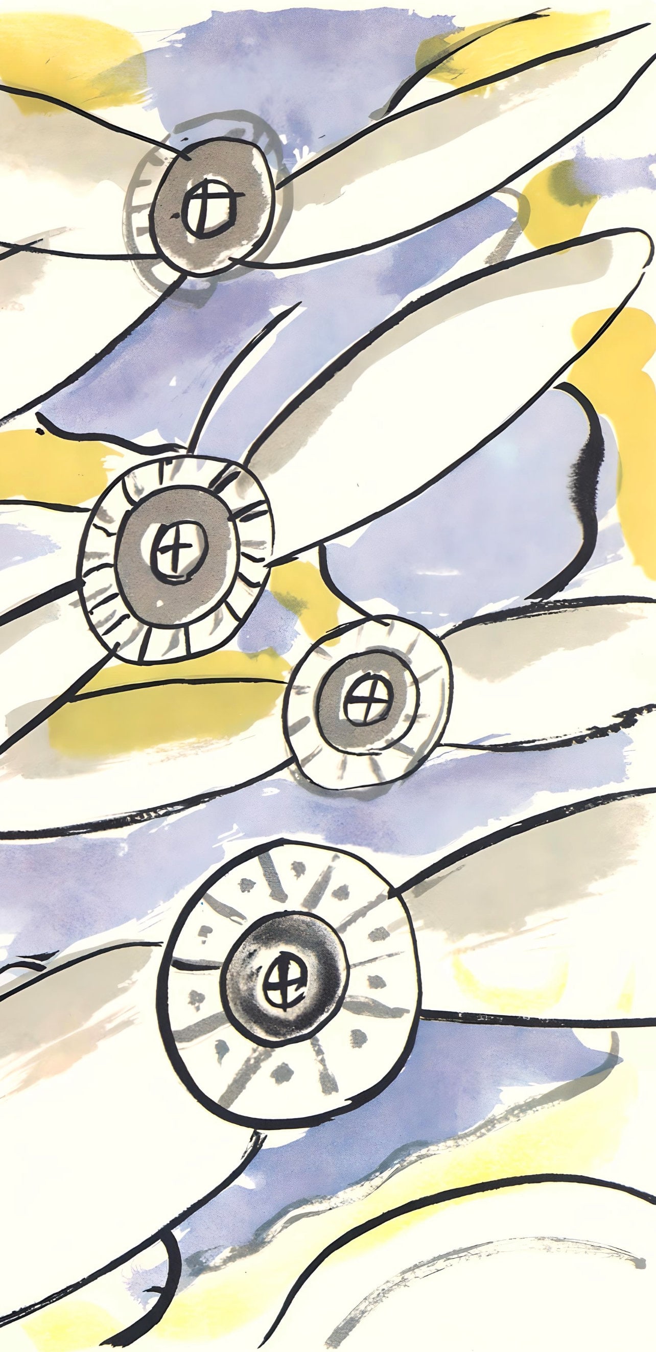 Fernand Leger, Composition, mes voyages - 3