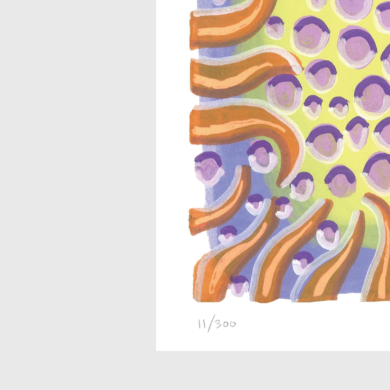 Orange Drops with Diamond Dots - 2