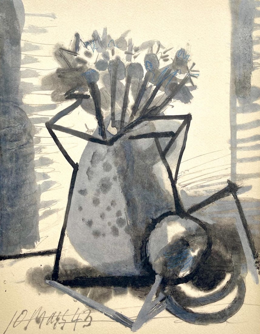 Pablo Picasso, Composition (Cramer 88), Dans l'Atelier de Picasso, Limited Edition Lithograph (1 of 4)