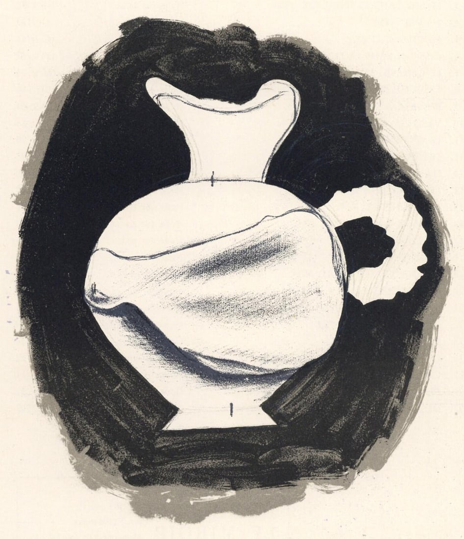 Georges Braque, Nature morte, Derriere le miroir, Limited Edition Lithograph (1 of 4)