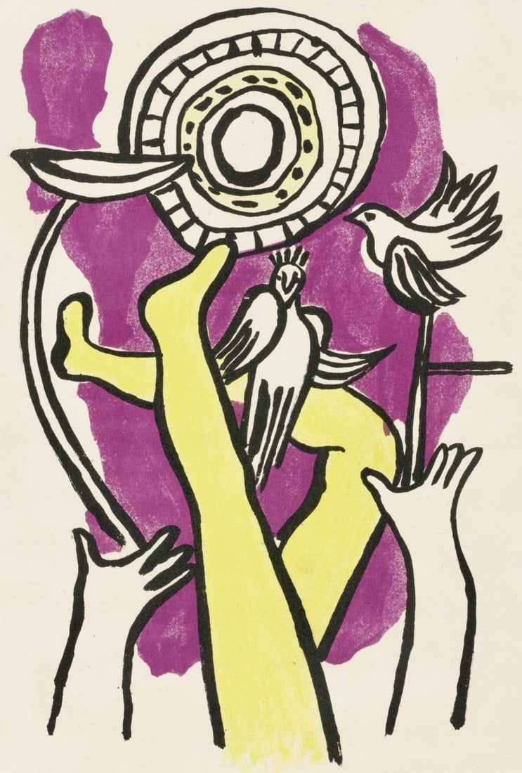 Fernand Leger, Composition, Cirque, Lithographies Originales, Limited Edition Lithograph (1 of 4)