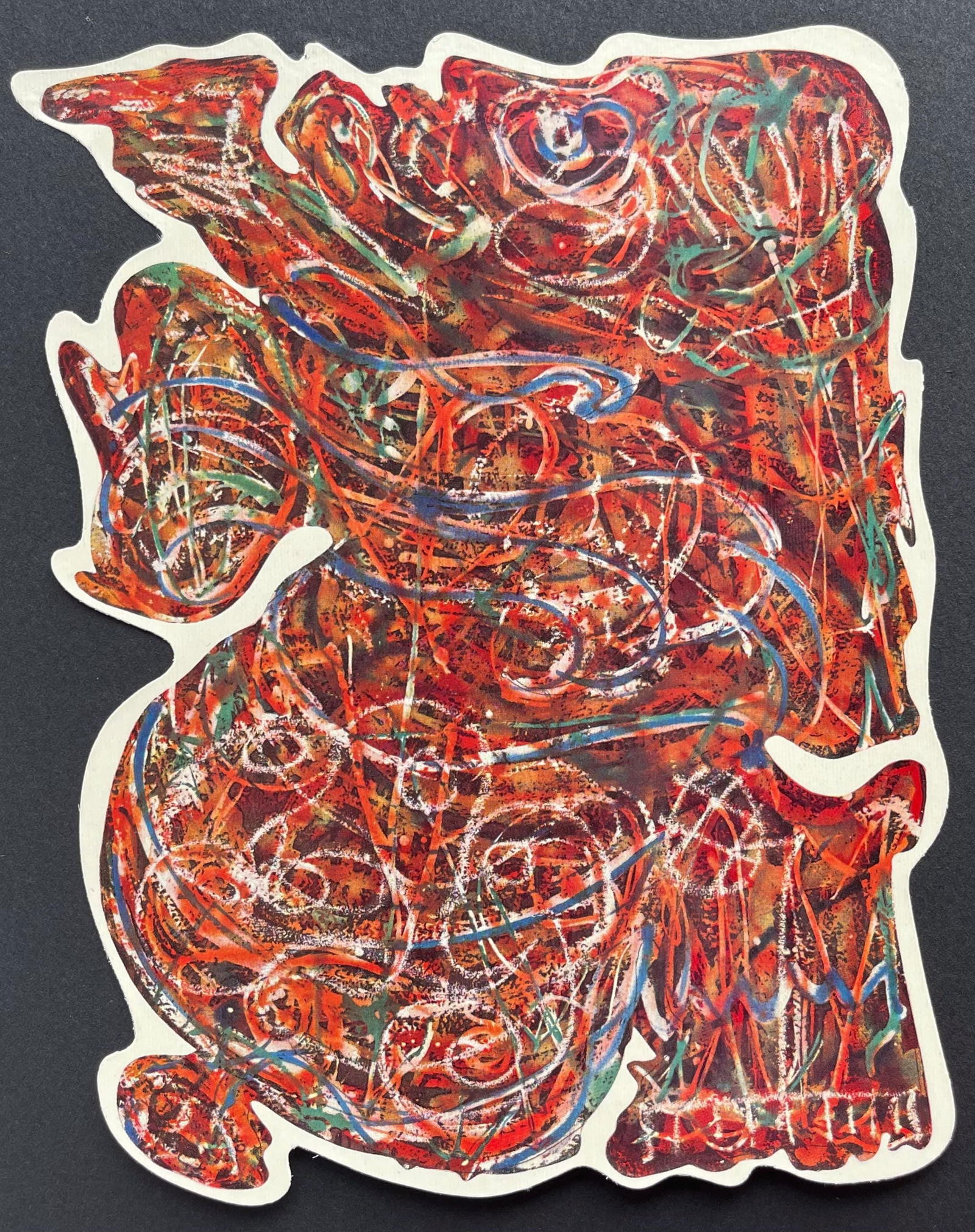 Alfonso Ossorio, Composition, Peintures initiatiques d'Alfonso Ossorio, Limited Edition Collotype (1 of 4)