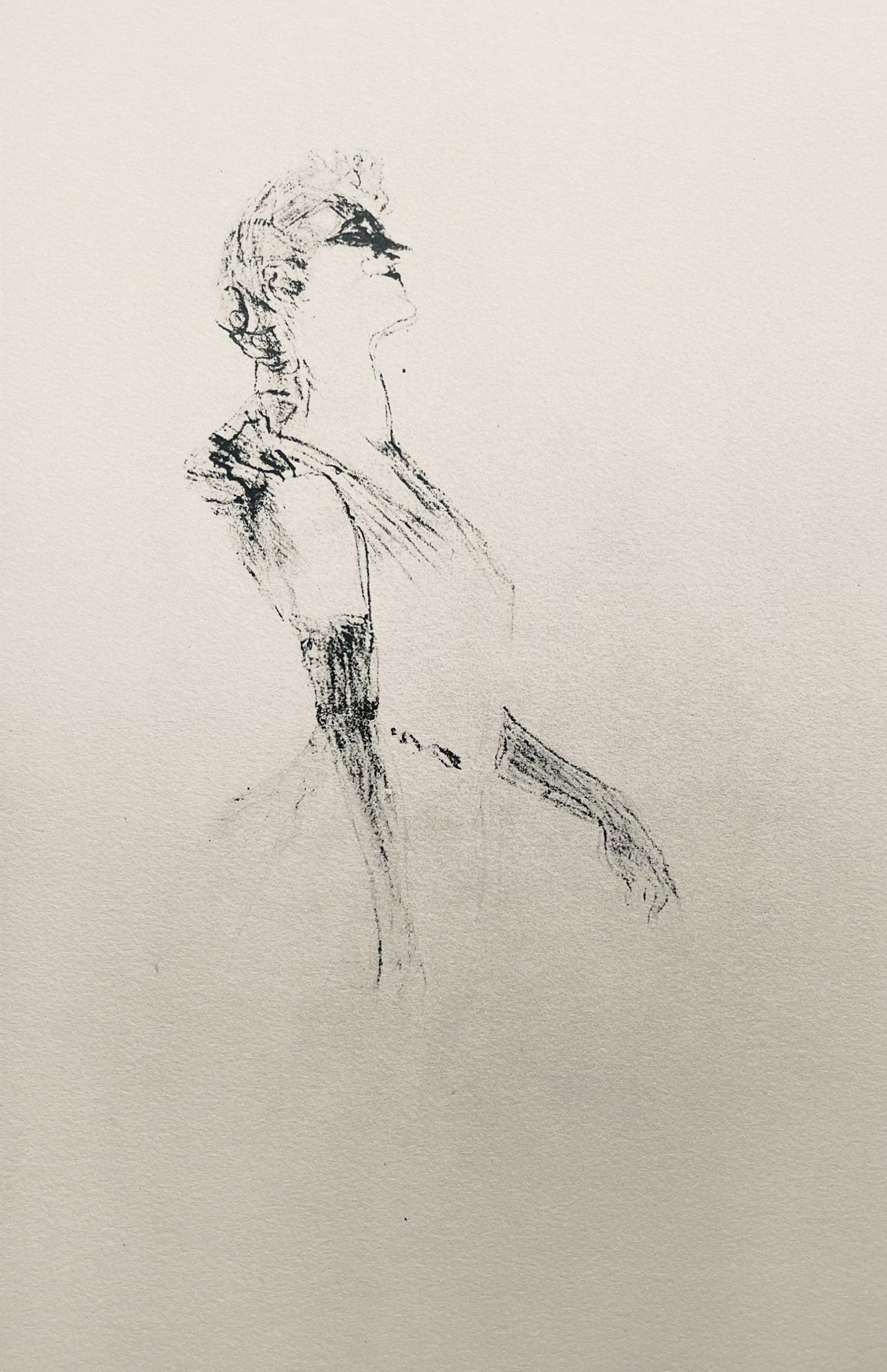 Henri de Toulouse-Lautrec, Composition, Yvette Guilbert vue par Toulouse-Lautrec, Limited Edition (1 of 4)