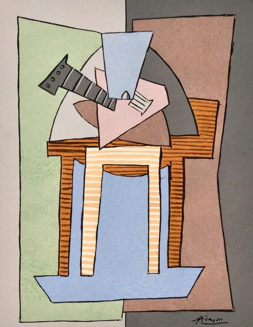 Pablo Picasso, Composition (Cramer 15; Bloch 56), Picasso, Oeuvres 1920-1926, Limited Edition (1 of 4)