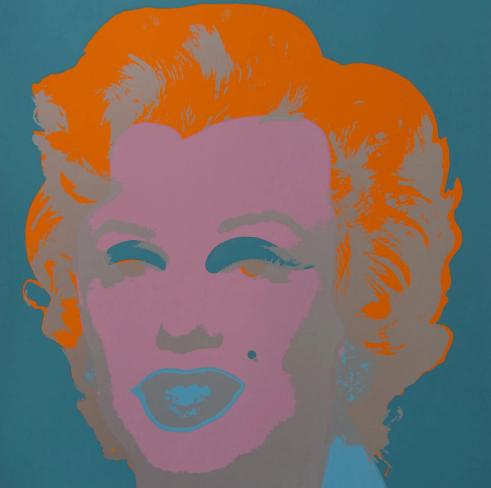 Andy Warhol, Marilyn Monroe, No.29, Official Edition, Sunday B. Morning, Silkscreen: Official edition, Andy Warhol, Sunday B. Morning, silkscreen on museum board. Paper Size: 36 x 36 inches. Excellent condition. Inscription: "published by Sunday B. Morning", and "fill in your own sign