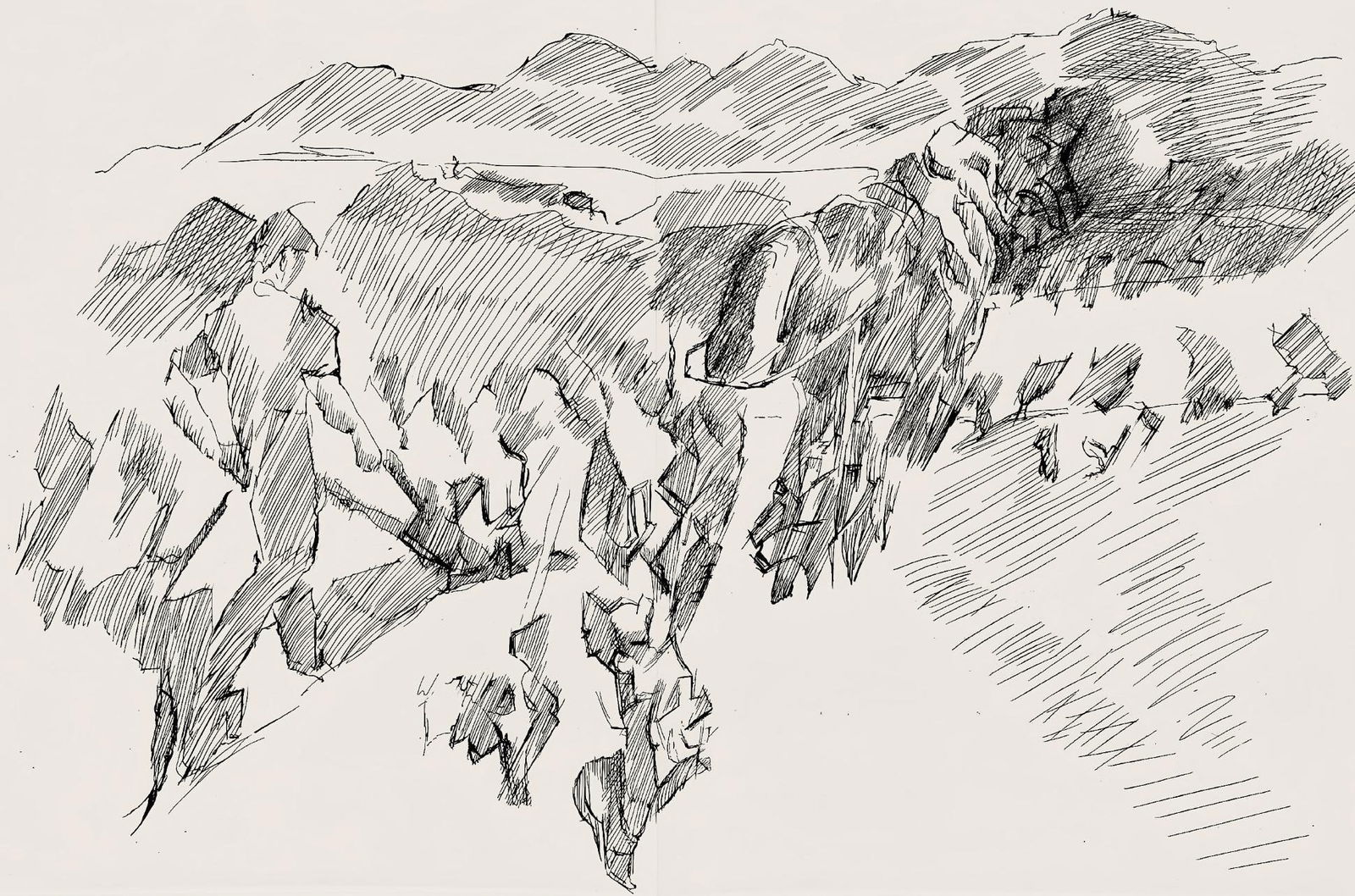 Jacques Villon, Composition (Ginestet/Pouillon 42-64), Hesiode, Les Travaux et les Jours, Limited (1 of 4)