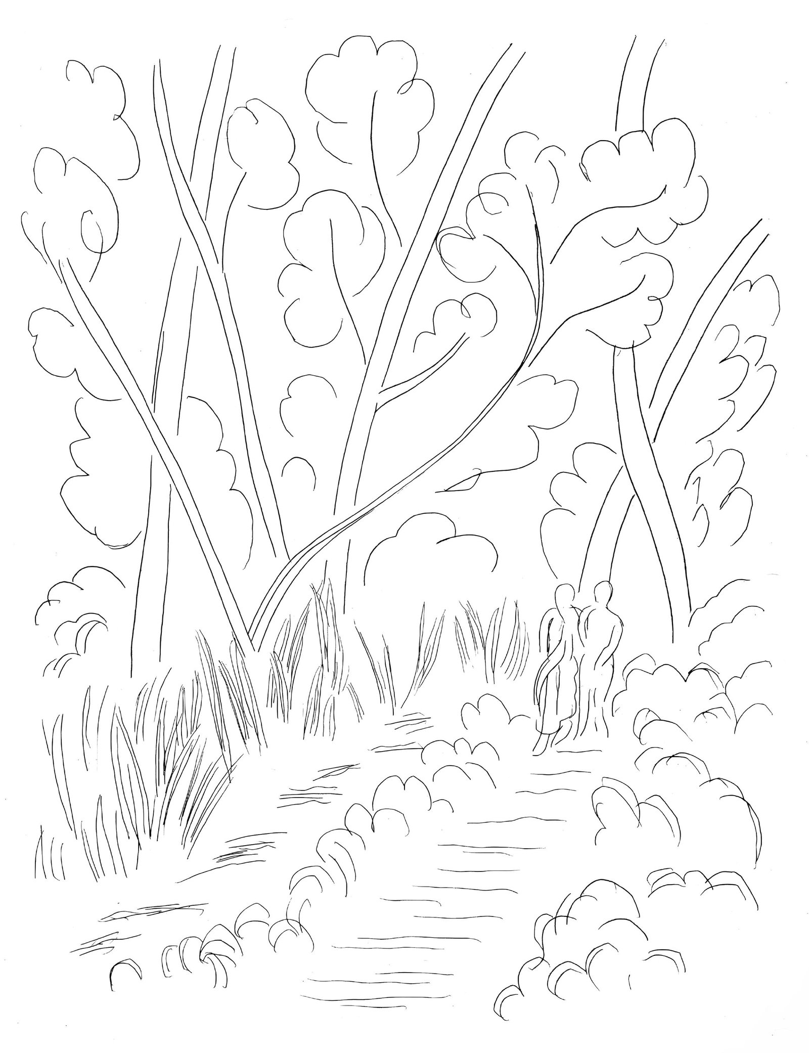 Henri Matisse, Poesies, Poesies de Stephane Mallarme, Limited Edition Lithograph (1 of 4)