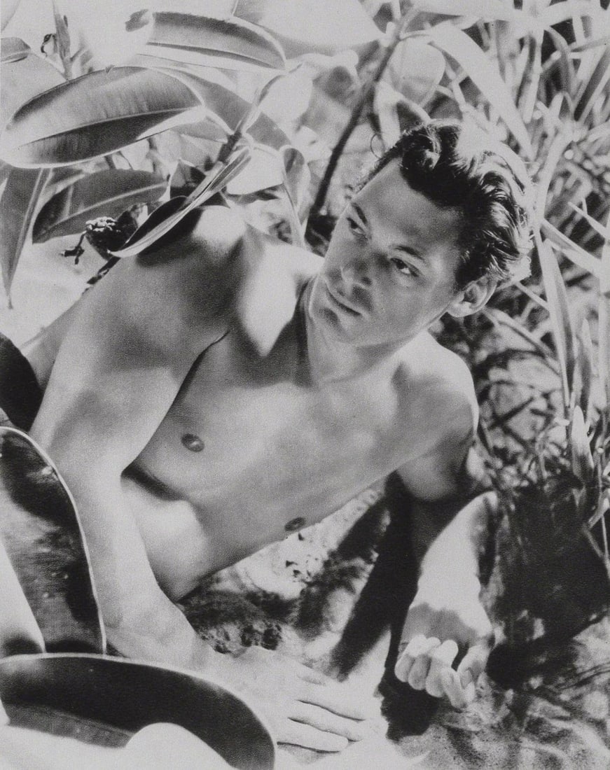 Cecil Beaton, John Weissmuller, Cecil Beaton, Electa Editrice Portfolios, Limited Edition: Heliogravure on velin paper. Paper size: 15.75 x 11.75 inches. Excellent condition. Inscription: unsigned and unnumbered, as issued. Notes: From the folio, Cecil Beaton, Electa Editrice Portfolios, 19