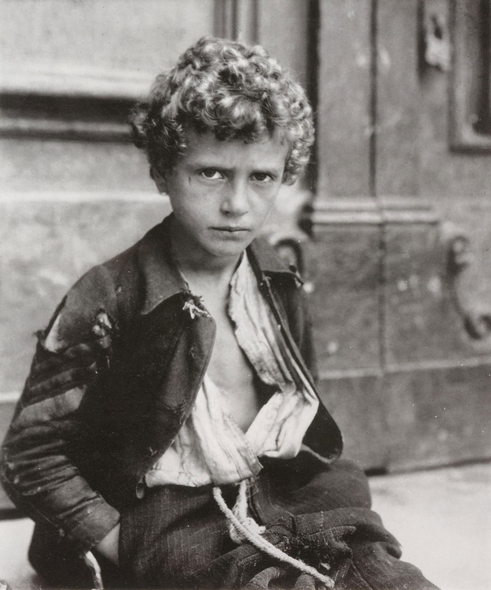 Alfred Stieglitz, Venetian Boy, Alfred Stieglitz Memorial Portfolio 1864-1946, Limited Edition: Halftone photographic print on gloss photographic paper. Paper size: 16 x 12 inches. Excellent condition. Inscription: unsigned and unnumbered, as issued. Notes: From the folio, Alfred Stieglitz Memor