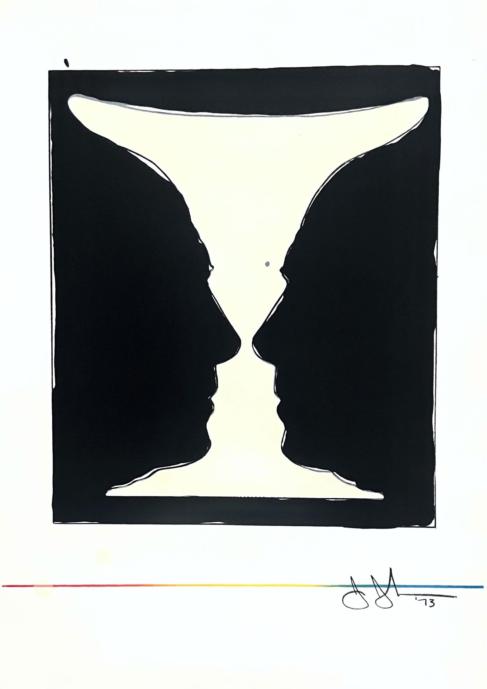 Jasper Johns, Cup 2 Picasso (Field 168; ULAE 123), XXe siecle, Limited Edition Lithograph: Lithograph on velin paper. Paper Size: 13.375 x 9.5 inches. Excellent condition. Inscription: Unsigned and unnumbered, as issued. Notes: From the volume, XXe Siecle, N deg 40, 1973. Published and prin