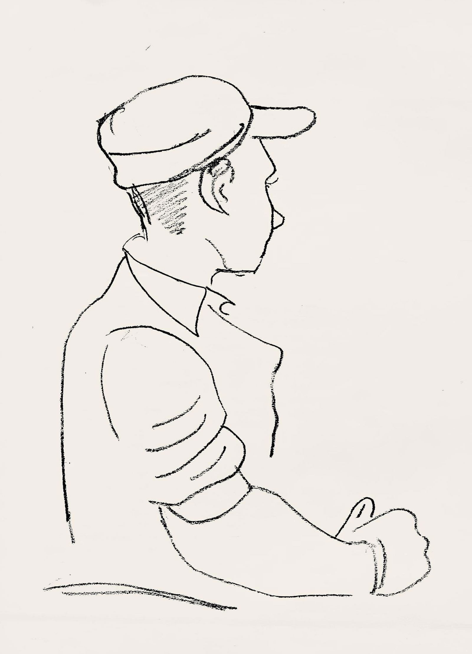 Fernand Leger, Composition, Levers de rideau sur la question du bonheur, Limited Edition Lithograph: Lithograph on velin blanc Grillet et Feau paper. Paper Size: 12.6 x 9.84 inches. Excellent condition. Inscription: Unsigned and unnumbered, as issued. Notes: From the volume, Levers de rideau sur la q