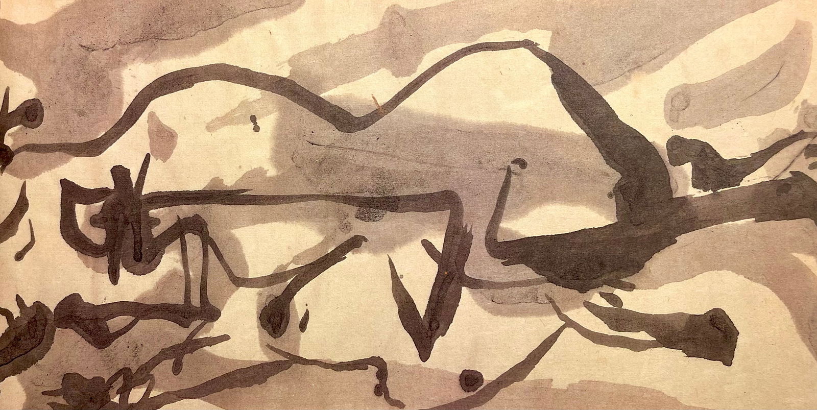 Jackson Pollock, Composition, Jackson Pollock, The Last Sketchbook, Limited Edition Lithograph (1 of 4)