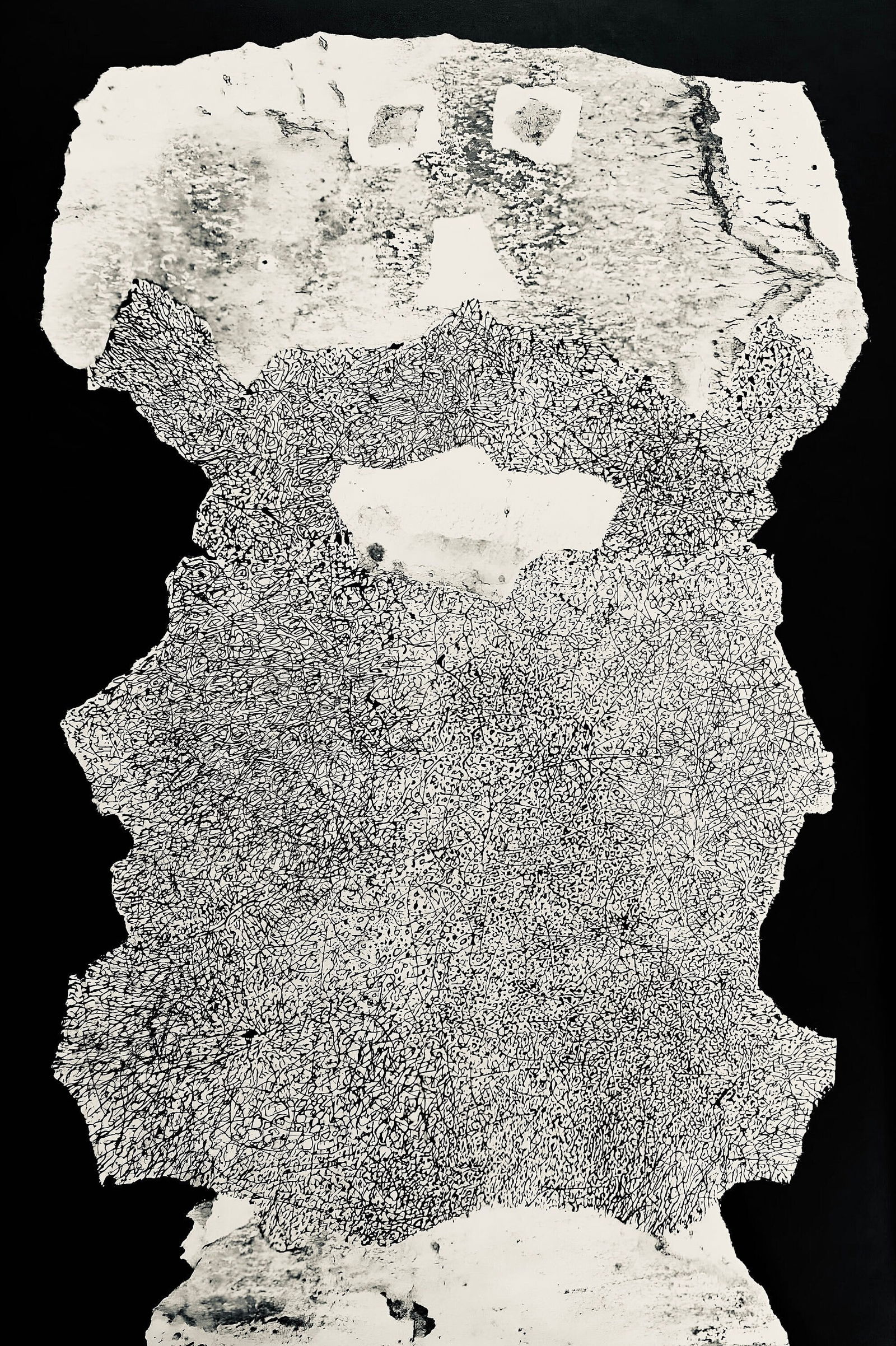 Jean Dubuffet, Composition (Webel 775-779), La Fleur de Barbe, Limited Edition Phototype (1 of 4)