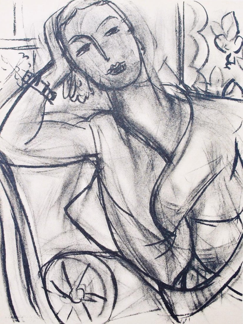 Henri Matisse, Madame Mary Hutchinson, Portraits par Henri Matisse, Limited Edition Heliogravure (1 of 4)