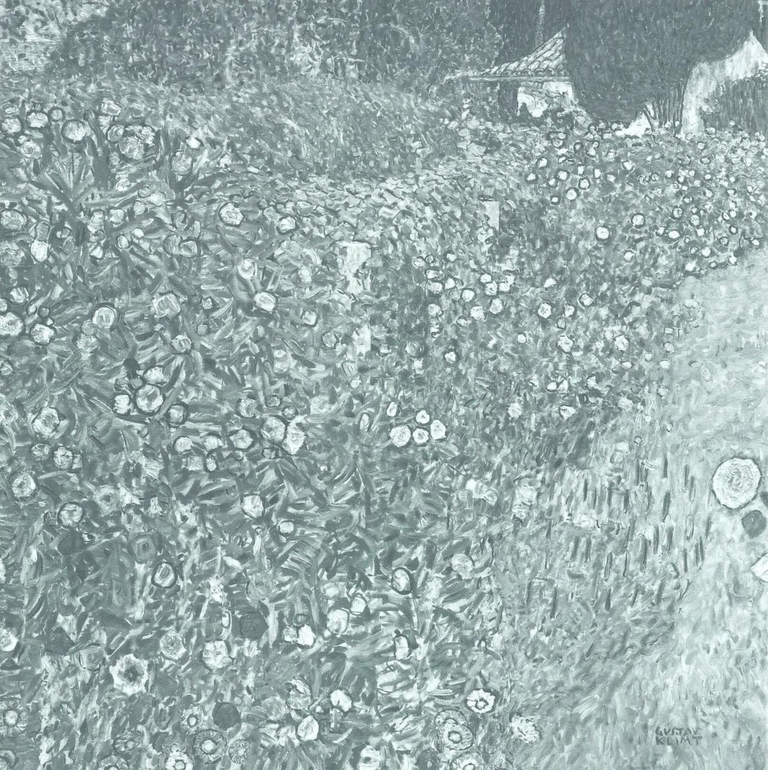 Gustav Klimt, Italienische Landschaft, from Eine Nachlese, Limited Edition Heliogravure and: Heliogravure and collotype on velin paper. Paper size: 18.86 x 17.91 inches, overall; 12.28 x 12.09 inches, image size. Inscription: Signed in the plate, and unnumbered, as issued. Condition: Very goo