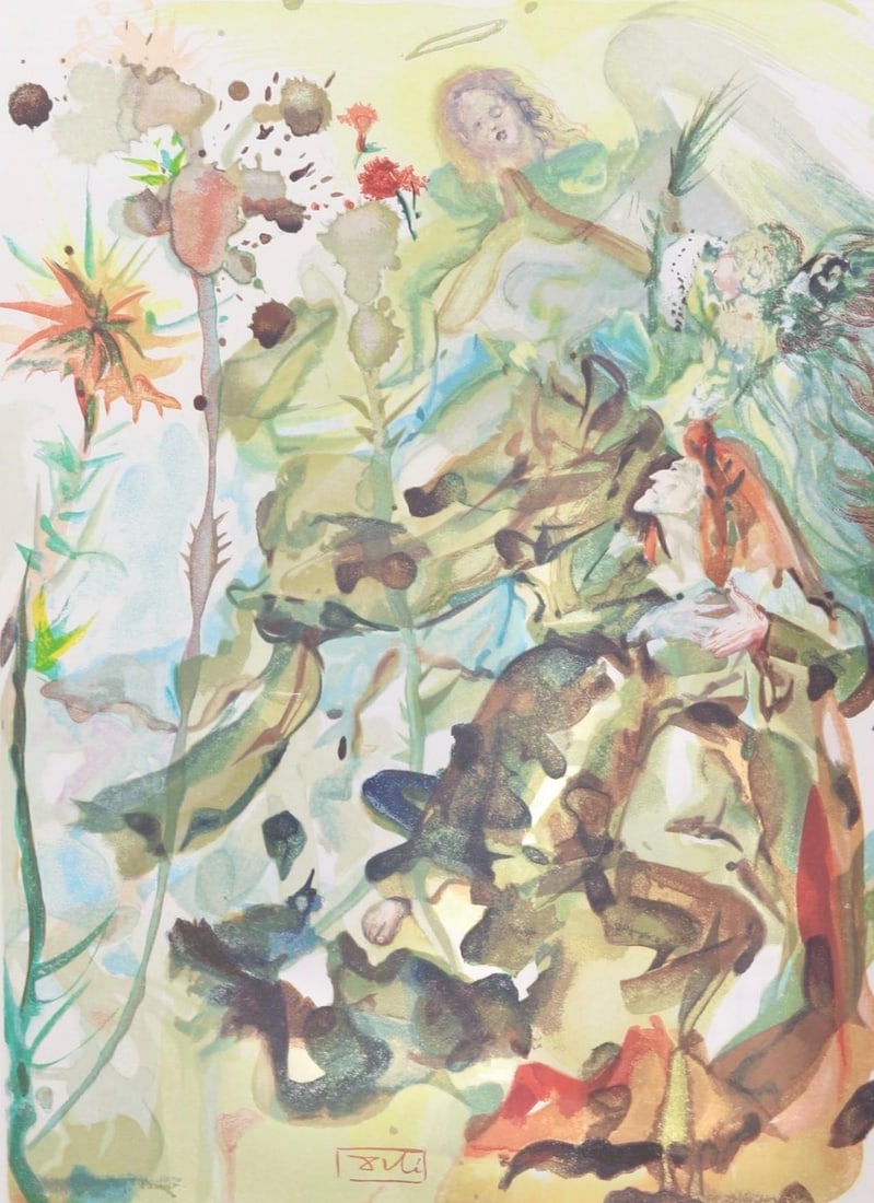 Salvador Dali, Paradies XXV (Michler/Lopsinger 1039-1138; Field 189-200), Die Gottliche Komodie, (1 of 4)