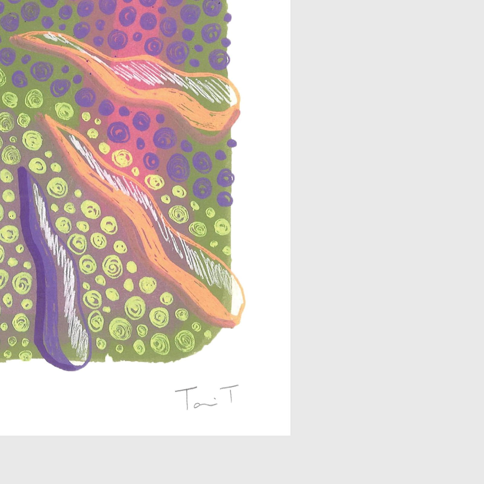 Multicolor Drops with Multicolor Dots - 3