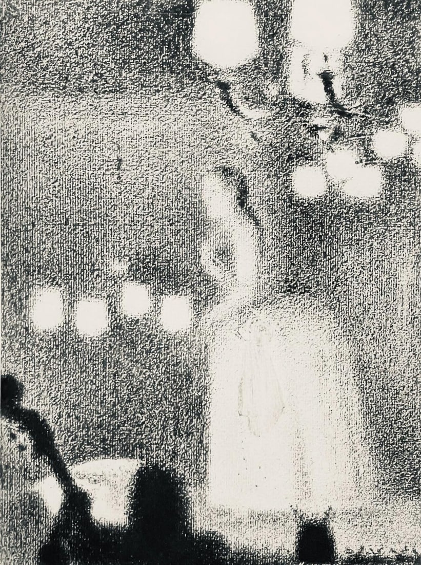 Georges Seurat, Au concert Europeen, Seurat, Limited Edition Lithograph (1 of 4)