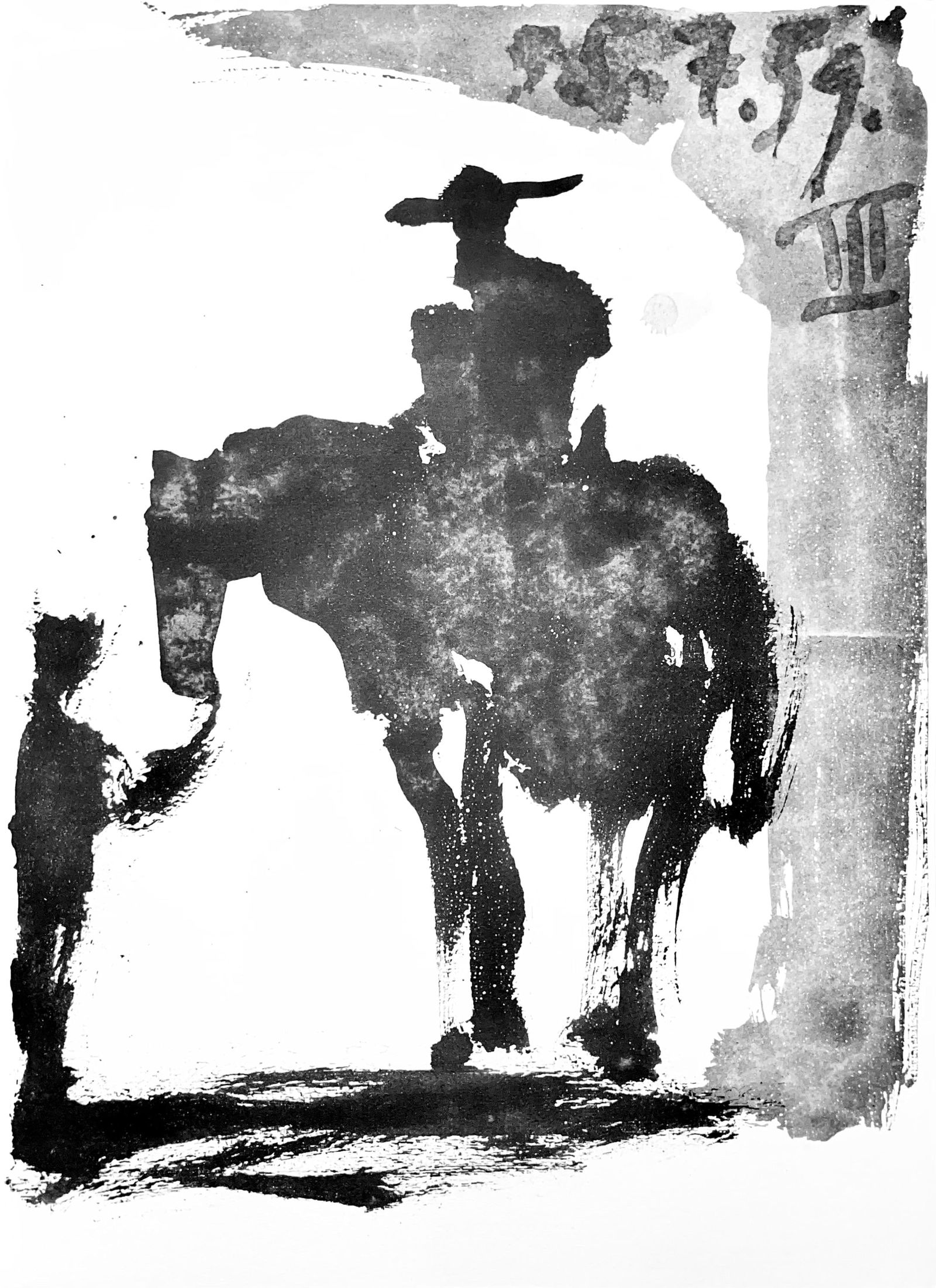 Pablo Picasso, Composition (Bloch 1276; Czwiklitzer 23), Toros y Toreros, Limited Edition Lithograph: Heliogravure on velin paper. Paper Size: 14.75 x 10.5 inches. Inscription: Unsigned and unnumbered, as issued. Notes: From the album, Pablo Picasso, Toros y toreros, 1961. Published by Les Editions Ce