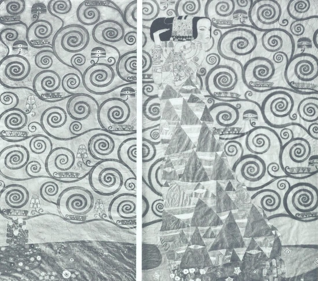 Gustav Klimt, Der Lebensbaum, Anfang, from Eine Nachlese, Limited Edition Heliogravure and (1 of 4)