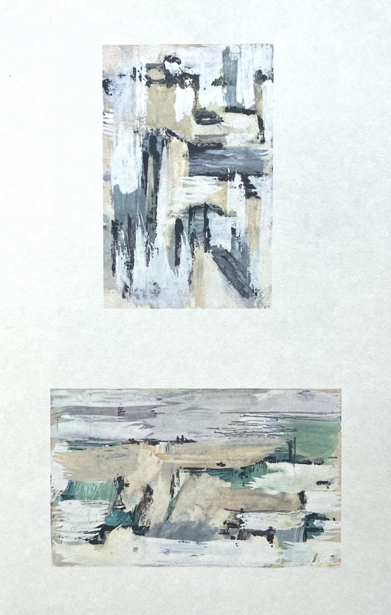 Jean Bazaine, Composition, Derriere le miroir, Limited Edition Lithograph (1 of 4)