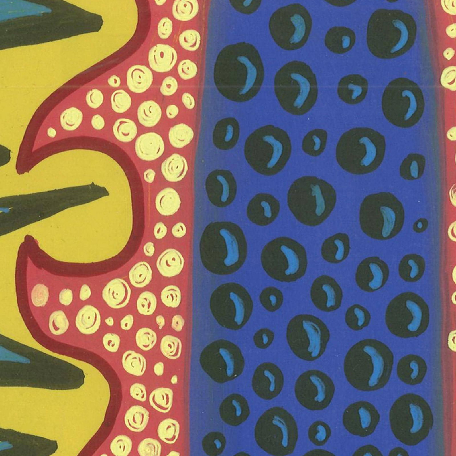 Fire Drops with Water Dots - 4