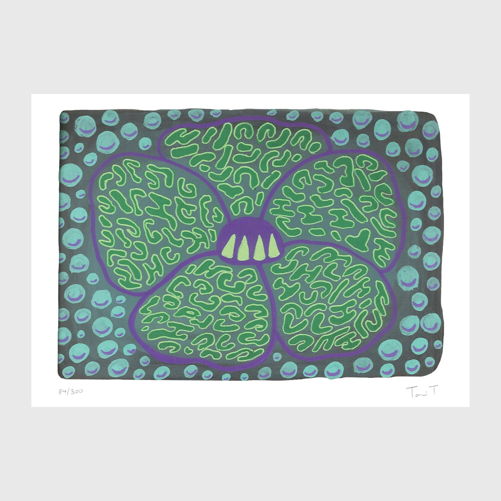 Moss Green Rafflesia Flower: Artist: Tanvi Thakur (1996) Title: Moss Green Rafflesia Flower, Rafflesia Series Year: 2026 Medium: Archival Pigment Print on Paper Edition: 300 Size: 8 x 6 inches Inscription: Signed and numbered by