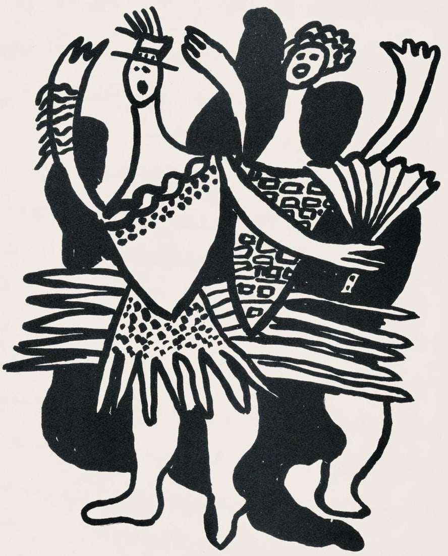 Fernand Leger, Composition, Cirque, Lithographies Originales, Limited Edition Lithograph (1 of 4)