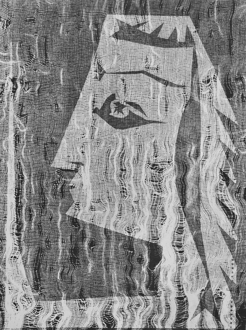 Pablo Picasso, Andre Villers, Jacqueline a l'etamine (Cramer 115), Diurnes, Decoupages et: Lithograph, stencil on velin d'Arches paper. Paper Size: 15.75 x 11.75 inches. Inscription: Unsigned and unnumbered, as issued. Catalogue raisonne reference: Goeppert, Sebastian, et al. Pablo