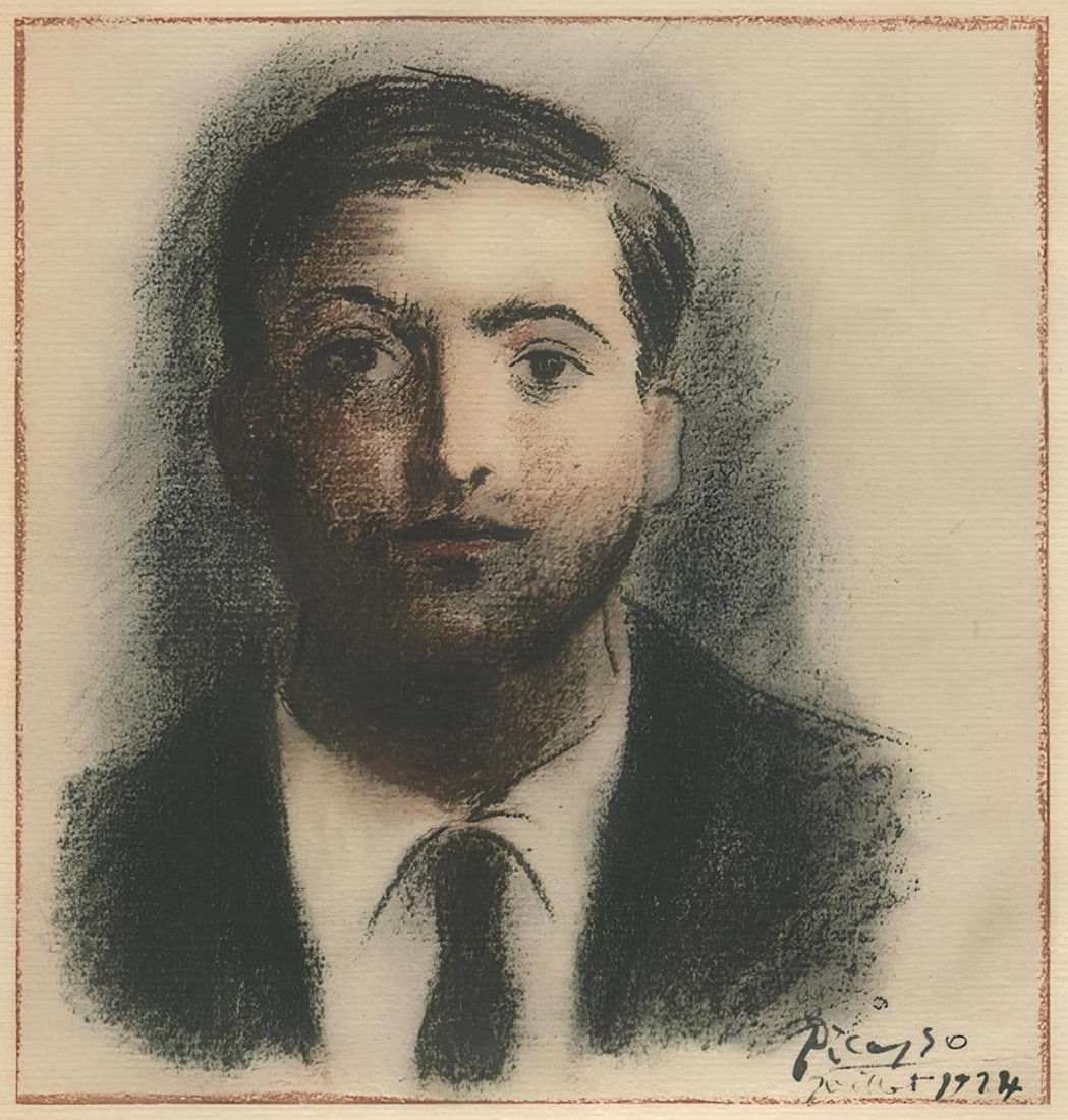 Pablo Picasso, Composition (Horodisch C16), Sources du vent 1915-1929, Limited Edition Lithograph: Lithograph on velin pur fil Lafuma Navarre paper. Paper size: 10.039 x 7.68 inches. Excellent condition. Unsigned and unnumbered, as issued. Notes: From the volume, Sources du vent 1915-1929, avec un