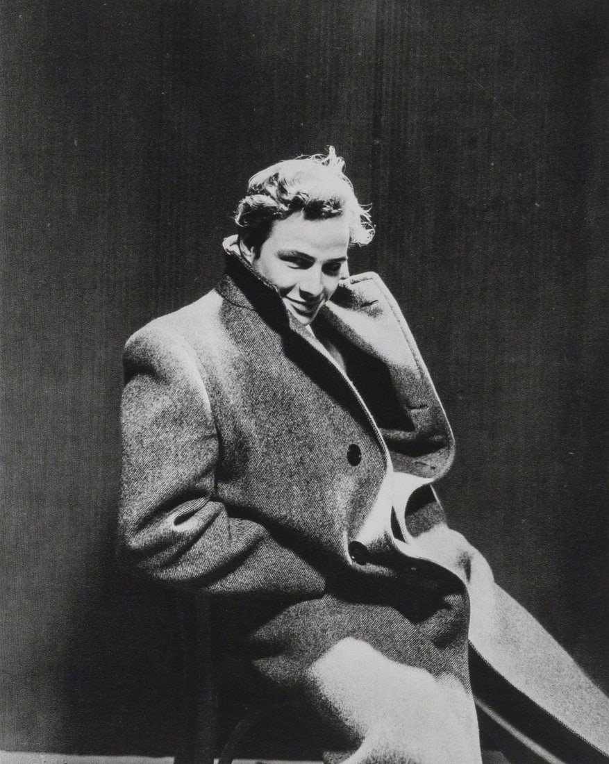 Cecil Beaton, Marlon Brando, Cecil Beaton, Electa Editrice Portfolios, Limited Edition Heliogravure: Heliogravure on velin paper. Paper size: 15.75 x 11.75 inches. Excellent condition. Inscription: unsigned and unnumbered, as issued. Notes: From the folio, Cecil Beaton, Electa Editrice Portfolios, 19