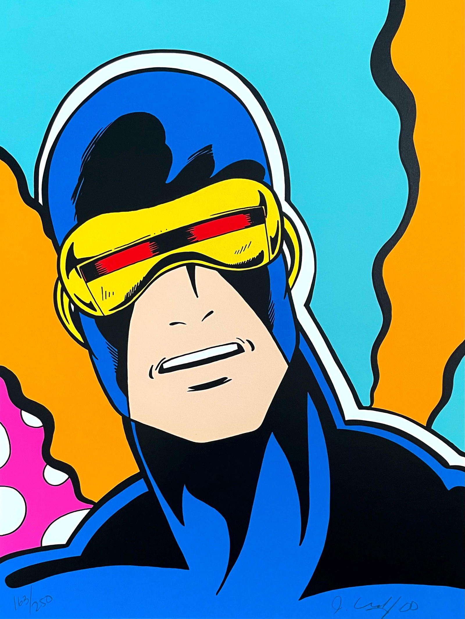 John Matos 'Crash', Cyclops, Crash x (X-Men Portfolio), Signed, Limited Edition Silkscreen (1 of 4)