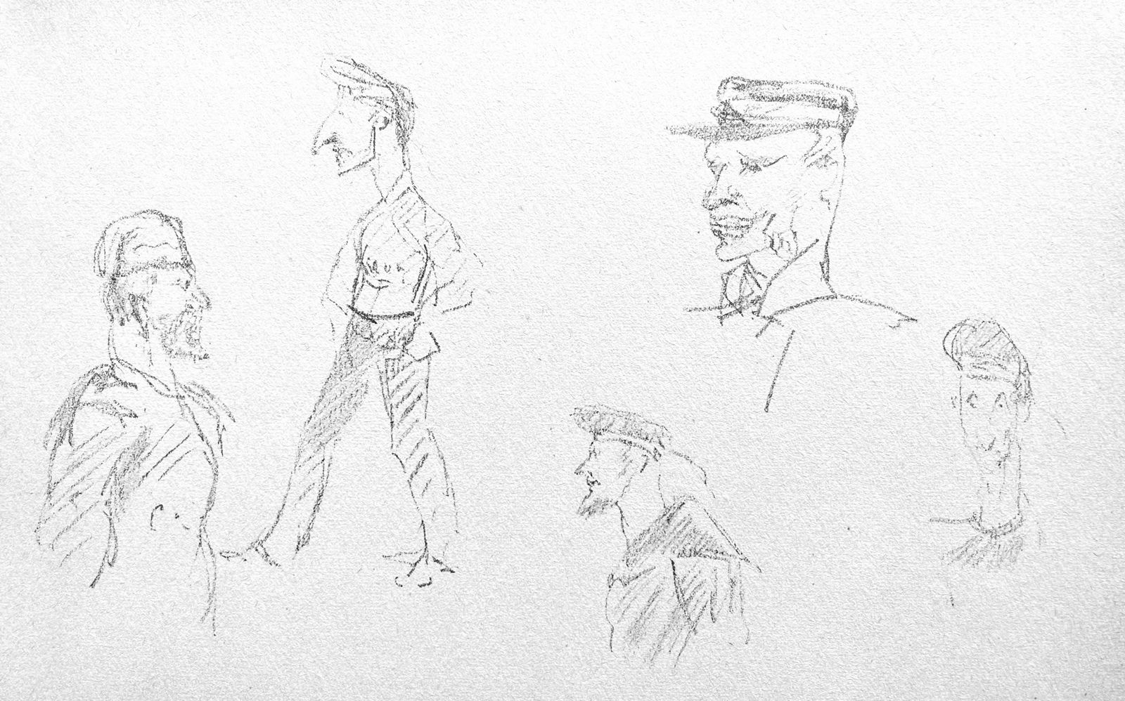 Henri de Toulouse-Lautrec, Composition, Toulouse-Lautrec, Album De Marine, Limited Edition: Lithograph and stencil on Papeteries de Rives paper. Paper size: 5.71 x 8.86 inches. Excellent condition. Inscription: Unsigned and unnumbered, as issued. Notes: From the album, Toulouse-Lautrec