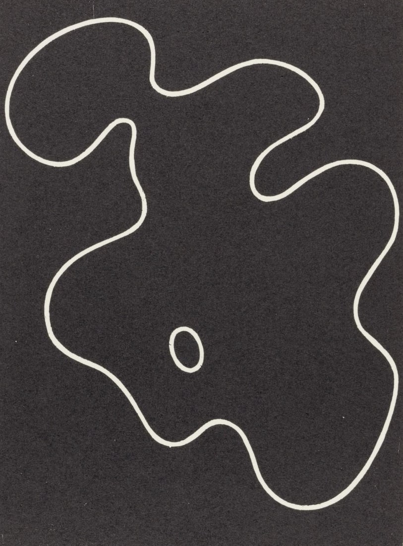 Hans Jean Arp, Composition (Arntz 148-175; Hagenbach A 25; Bolliger 54), Dreams and Projects,: Woodcut on velin d'Arches paper. Paper size: 11.25 x 8.875 inches. Excellent condition. Inscription: Unsigned and unnumbered, as issued. Notes: From the folio, Jean Arp, Dreams and Projects, 1951-1952