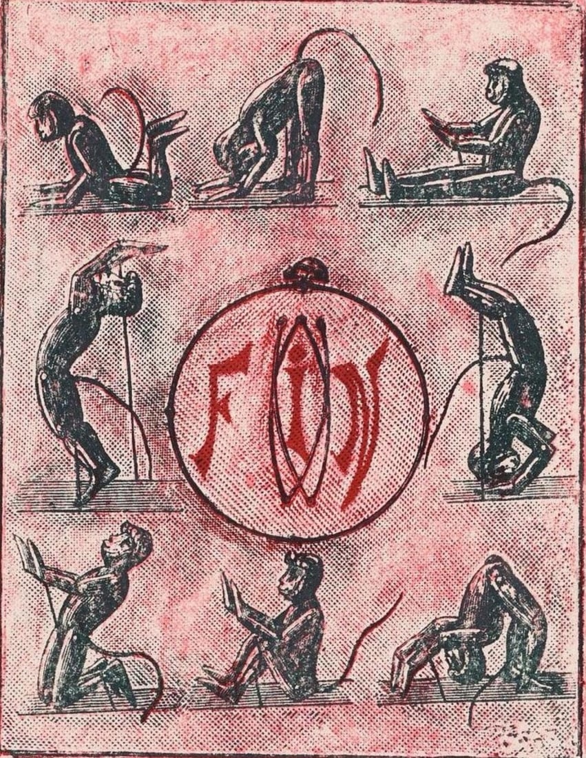 Max Ernst, Composition (Spies/Leppien 218), La Ballade du Soldat, Limited Edition Lithograph: Lithograph on velin d'Arches paper. Paper size: 21.875 x 15 inches. Excellent condition. Unsigned and unnumbered, as issued. Notes: From the folio, La Ballade du Soldat, 34 Lithographies Originales