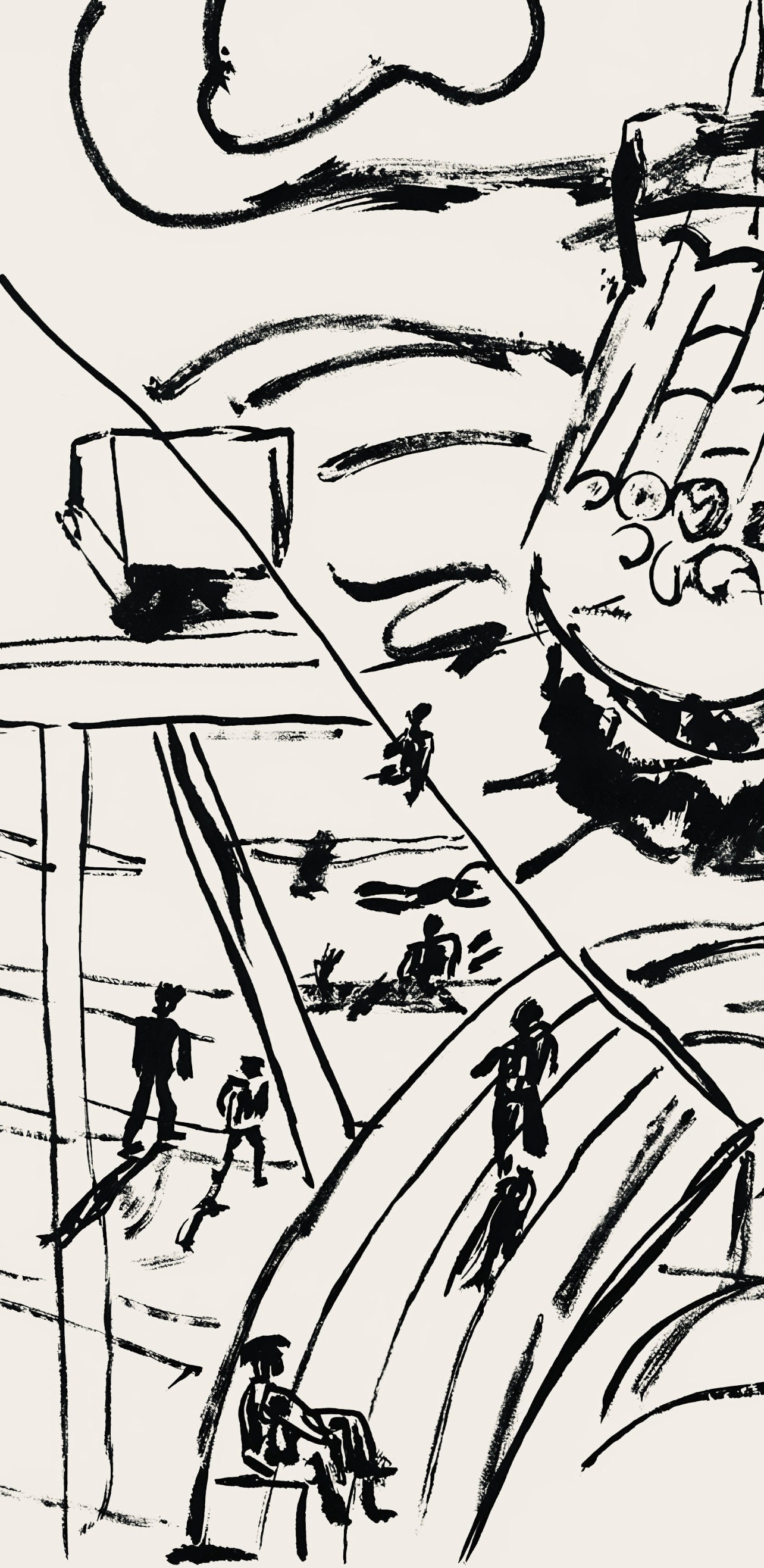 Fernand Leger, Composition, mes voyages - 4