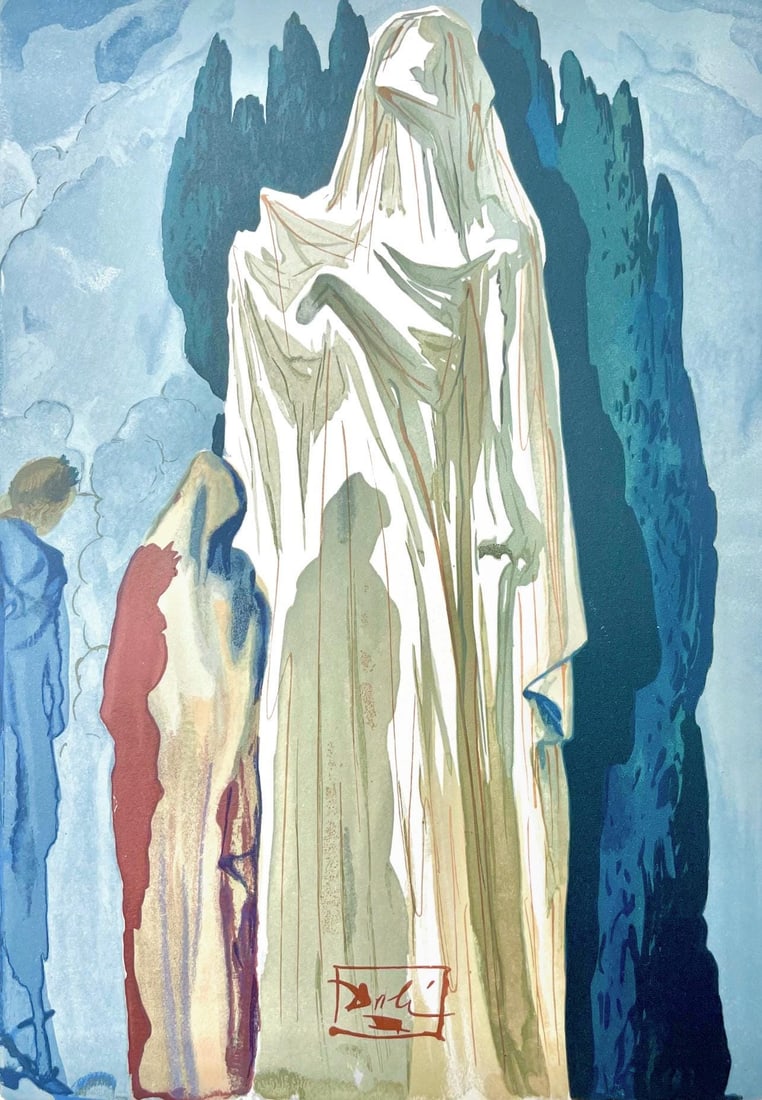 Salvador Dali, Holle X (Michler/Lopsinger 1039-1138; Field 189-200), Die Gottliche Komodie, Signed, (1 of 4)