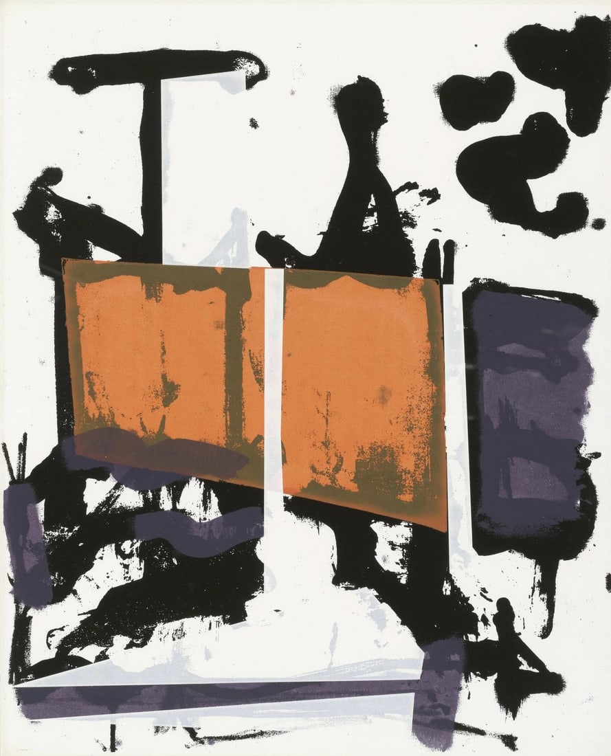 Grace Hartigan, Composition, Salute, Limited Edition Silkscreen (1 of 4)