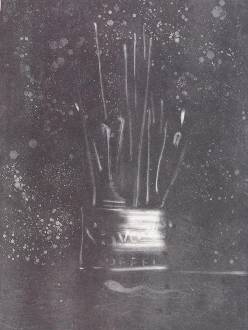 Jasper Johns, Composition, Jasper Johns, 17 Monotypes, Limited Edition Heliogravure (1 of 4)