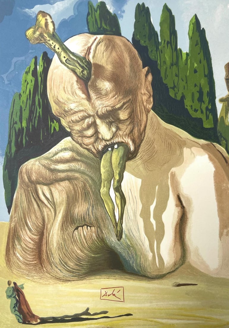 Salvador Dali, Holle XXVII (Michler/Lopsinger 1039-1138; Field 189-200), Die Gottliche Komodie, (1 of 4)