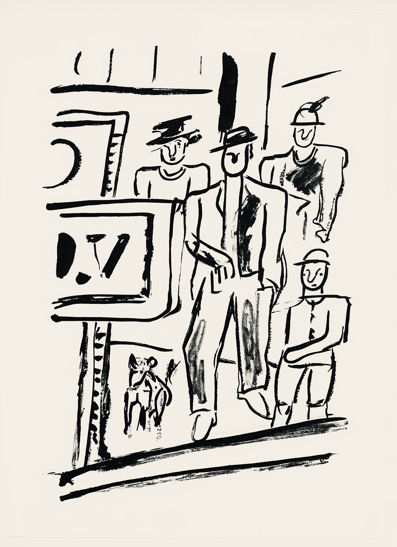 Fernand Leger, Composition, mes voyages - 4