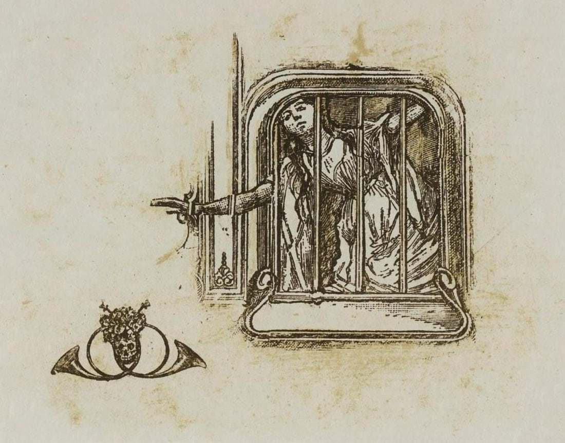 Max Ernst, Composition (Spies/Leppien 218), La Ballade du Soldat, Limited Edition Lithograph: Lithograph on velin d'Arches paper. Paper size: 21.875 x 15 inches. Excellent condition. Unsigned and unnumbered, as issued. Notes: From the folio, La Ballade du Soldat, 34 Lithographies Originales de