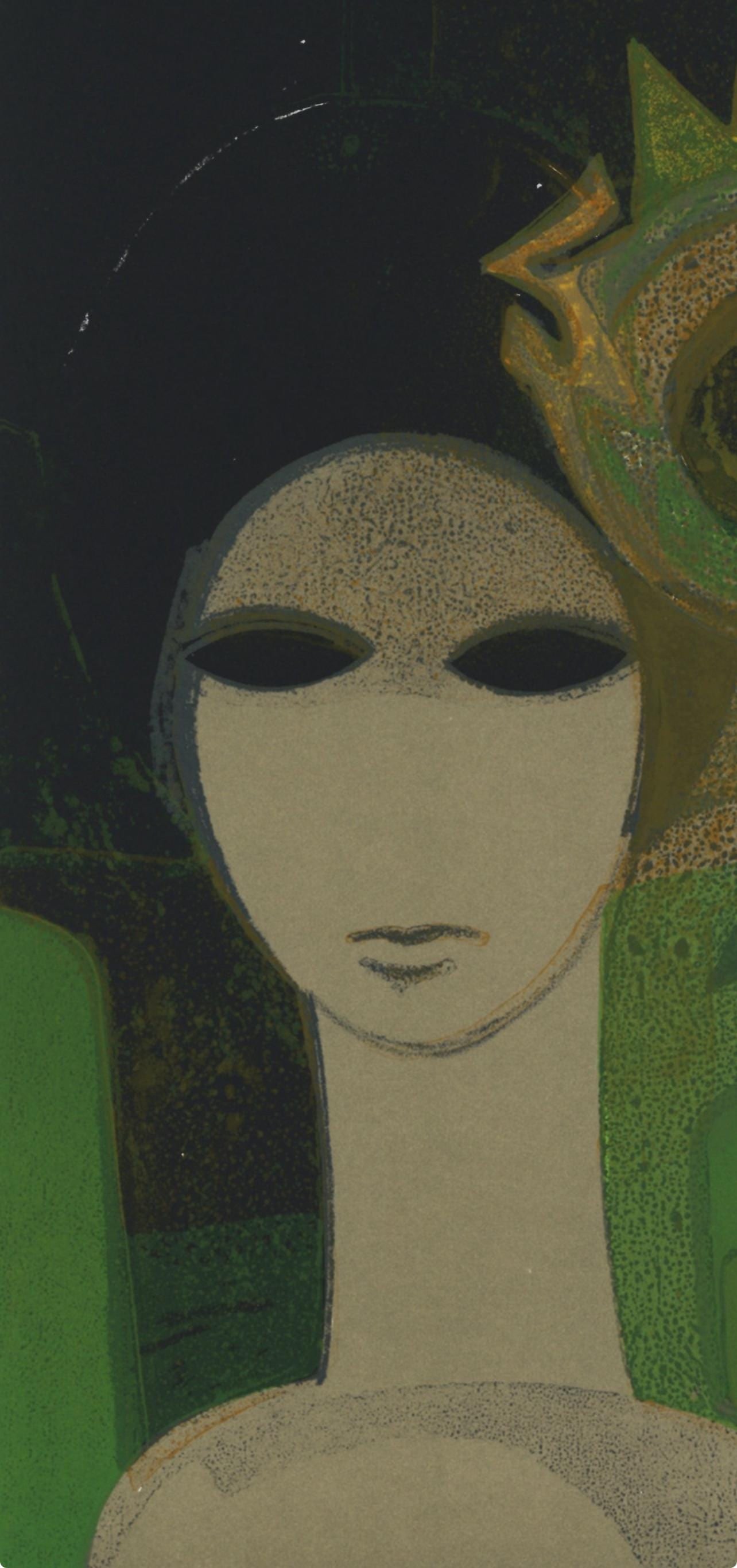 Andre Minaux, Composition, L'Odyssee, Limited Edition Lithograph - 2