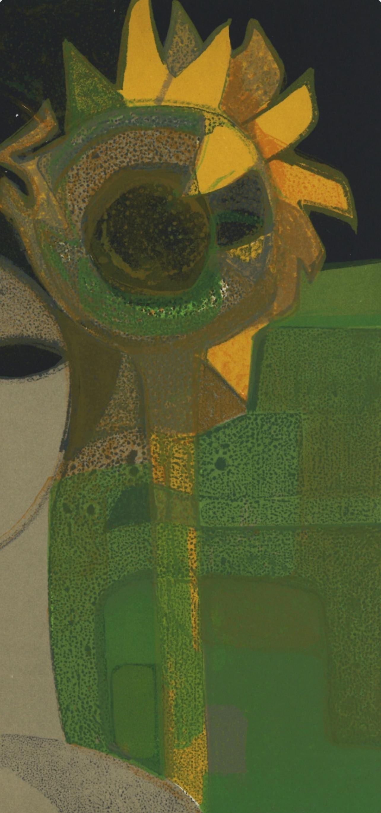 Andre Minaux, Composition, L'Odyssee, Limited Edition Lithograph - 3