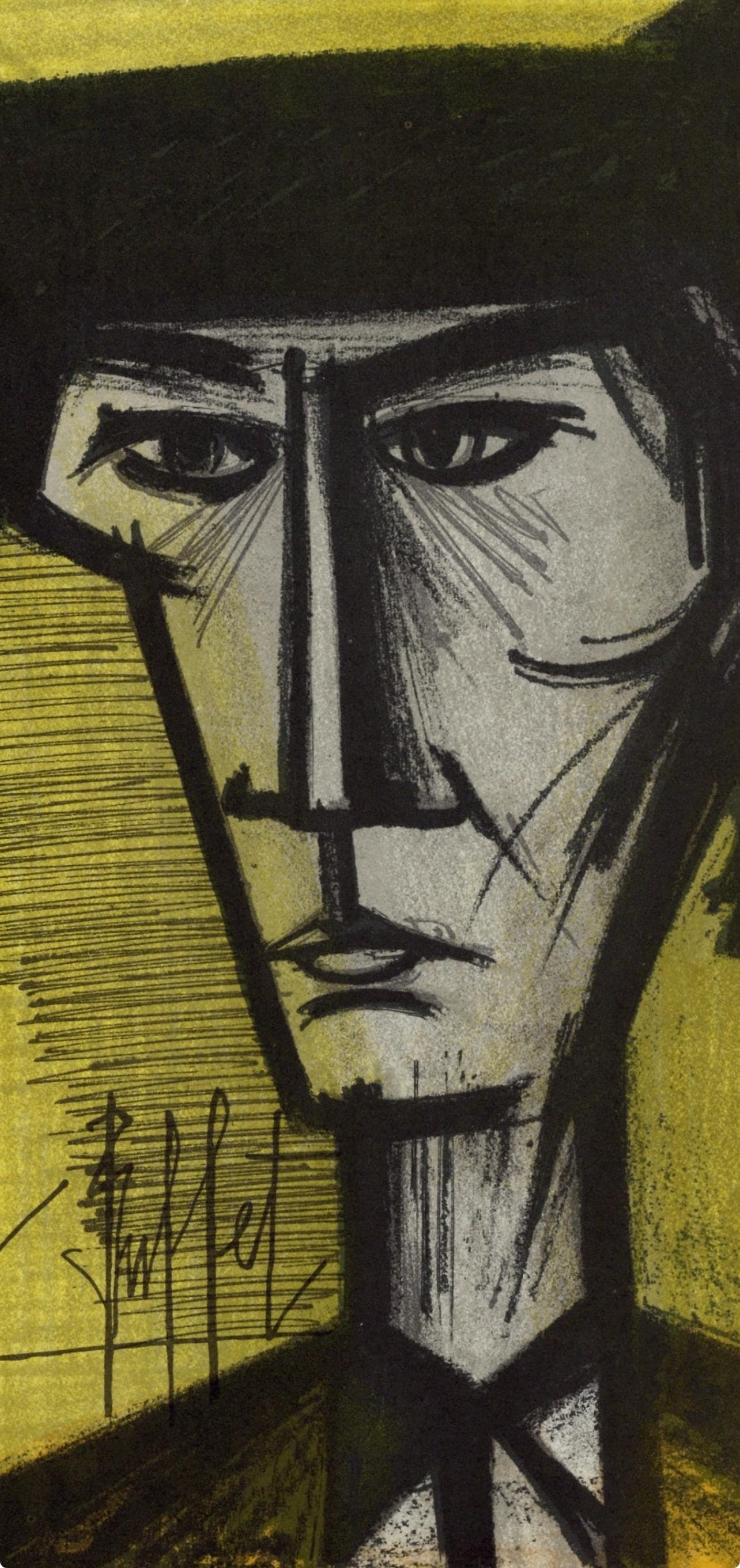 Bernard Buffet, Le torero, Lithographs 1952-1966, Limited Edition Lithograph - 2